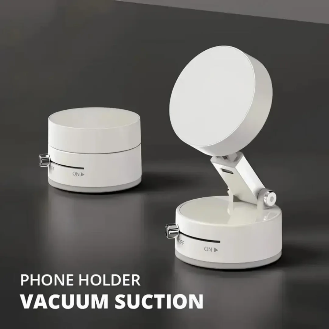 Foldable Mobile Phone Holder Vacuum Suction Cup Holder Magnetic Car Phone Holder for iPhone / Android