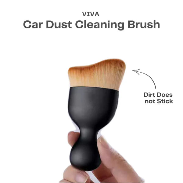 Car Interior Cleaning Brush with Ultra Soft Bristles, Car Accessories for Dashboard, AC Vents, Leather, Scratch-Free