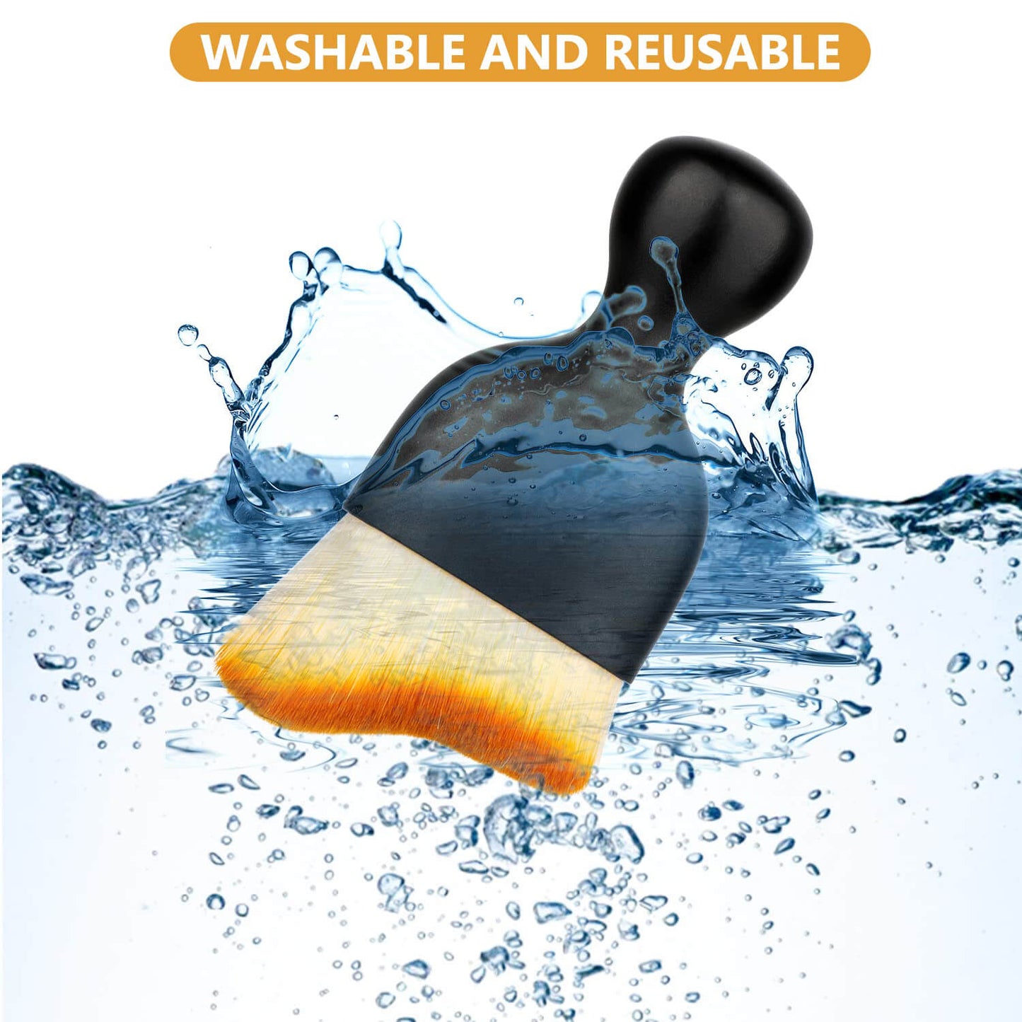 Car Interior Cleaning Brush with Ultra Soft Bristles, Car Accessories for Dashboard, AC Vents, Leather, Scratch-Free